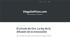 Desktop Screenshot of diegodelpizzo.com