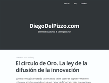 Tablet Screenshot of diegodelpizzo.com